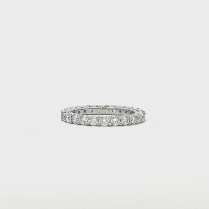 1.50ct White gold eternity ring