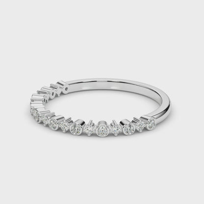 Diamond Stackable Wedding Band – 0.24 ct