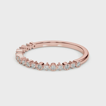 Diamond Stackable Wedding Band – 0.24 ct
