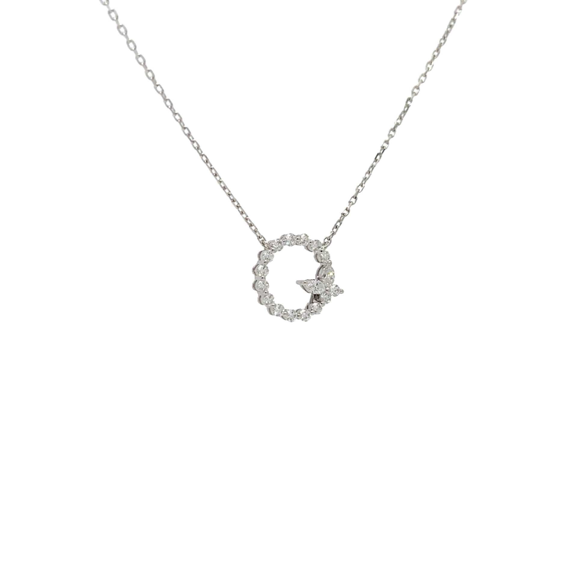 0.43ct Diamond Pendant