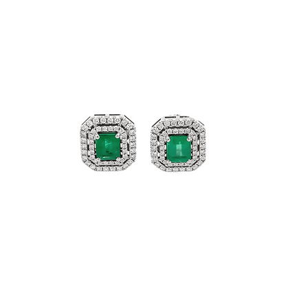 Eyecatching Emerald earrings