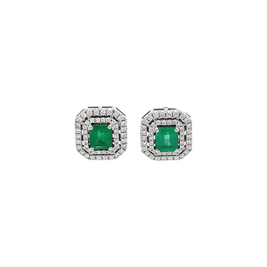 Eyecatching Emerald earrings