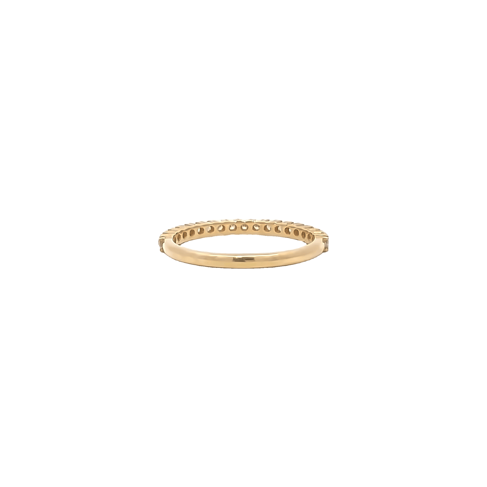 0.25ct, G VS Rose gold eternity ring