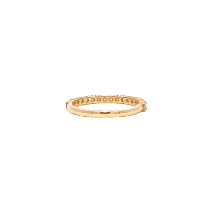 0.46ct G VS Rosegold Halfway eternity ring