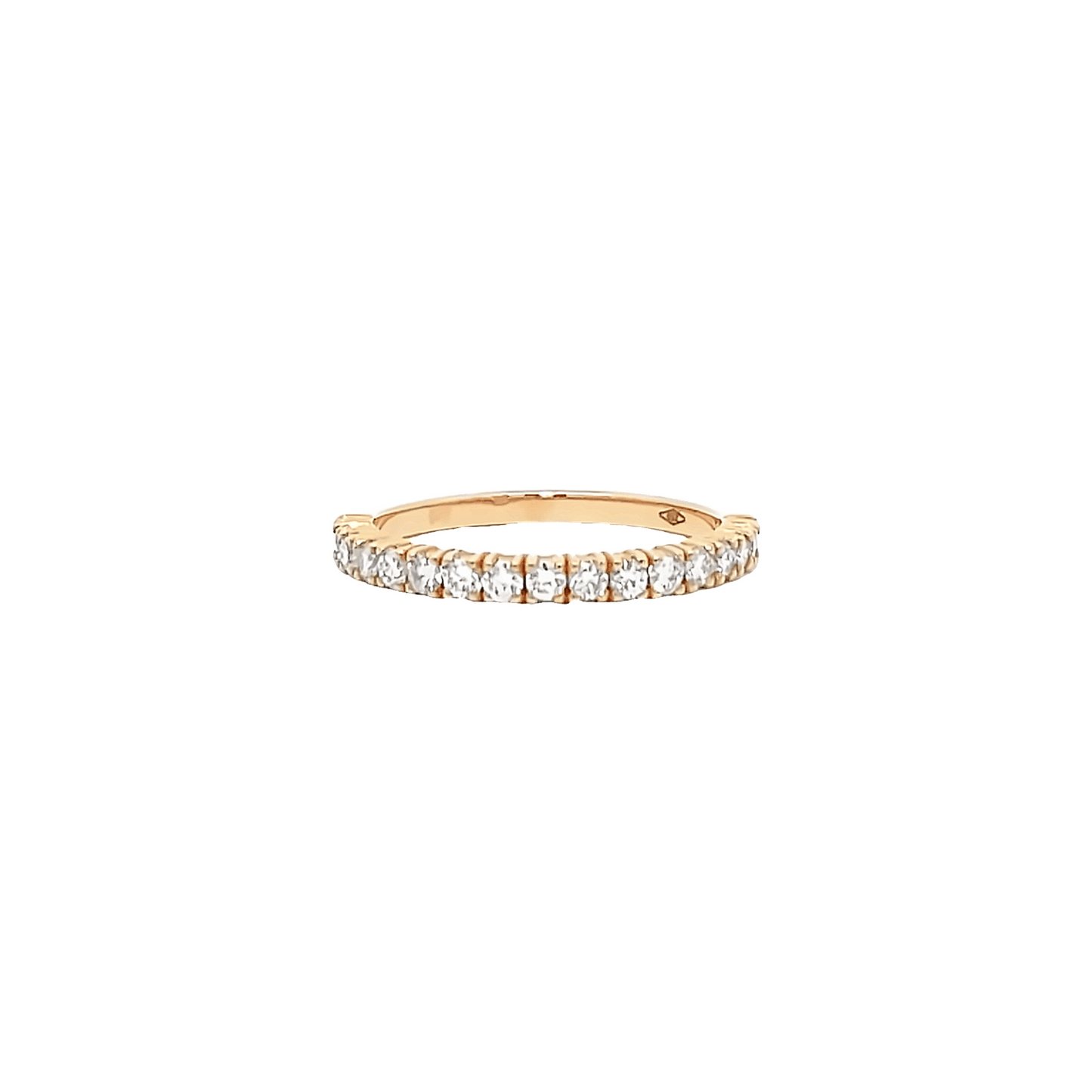 0.46ct G VS Rosegold Halfway eternity ring