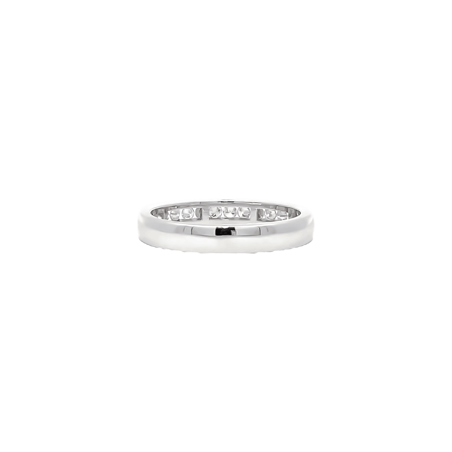 0.39ct F VS Channel set eternity ring