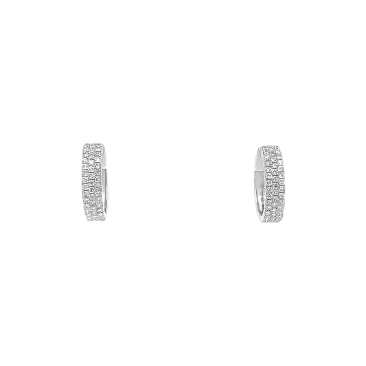 0.71ct H VS diamond earrings