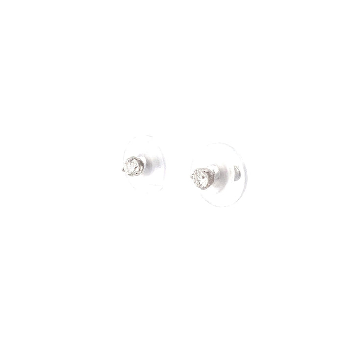 0.46ct 3 prong set earrings