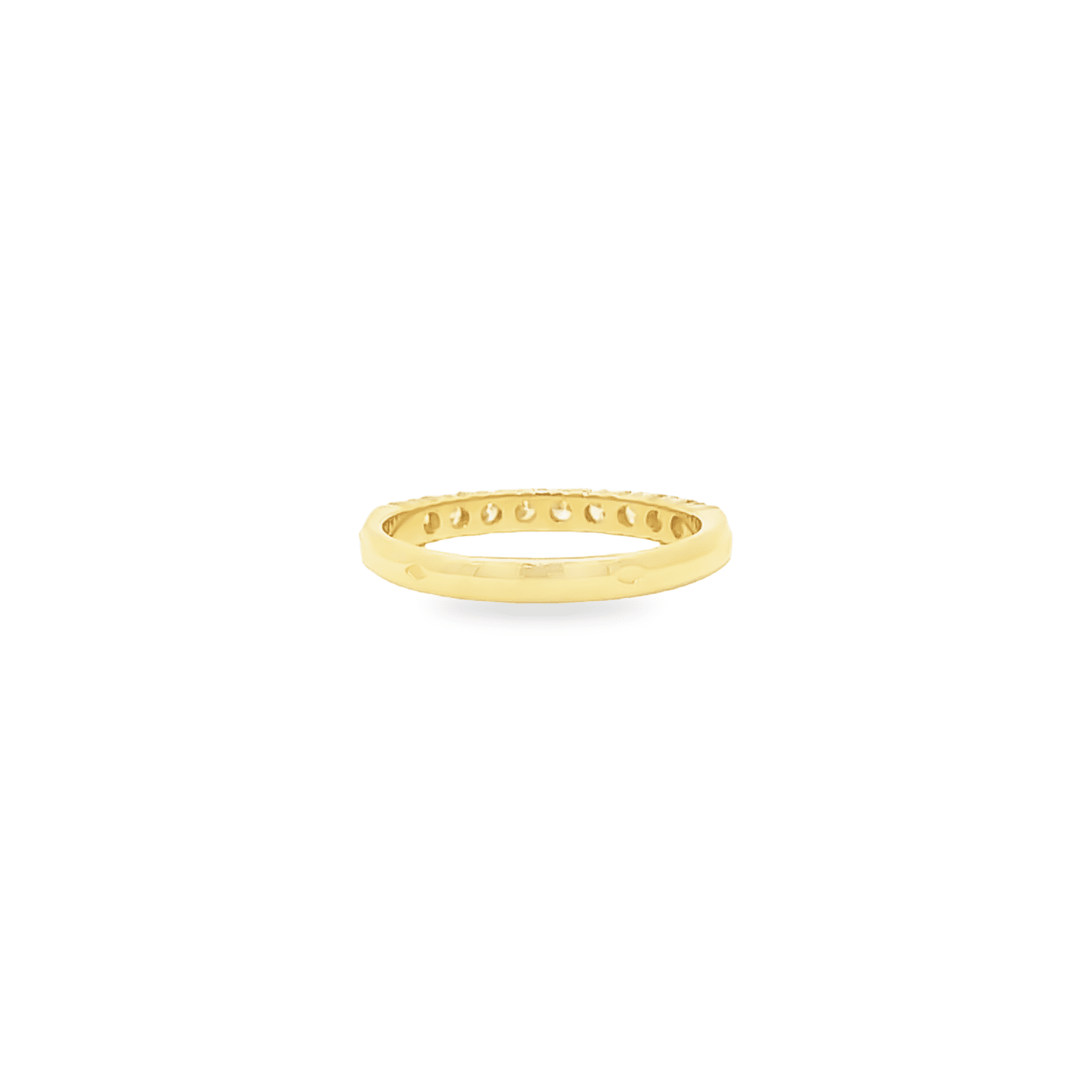 0.36ct yellow gold eternity ring