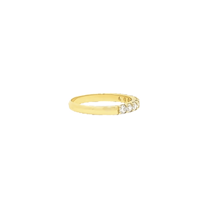 0.36ct yellow gold eternity ring