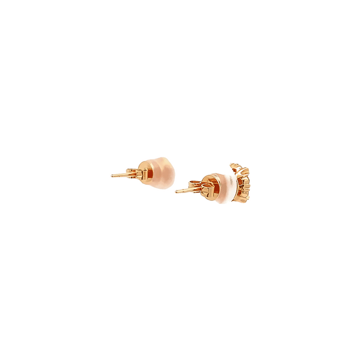 1.32ct rose gold earrings