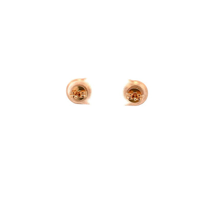 1.32ct rose gold earrings