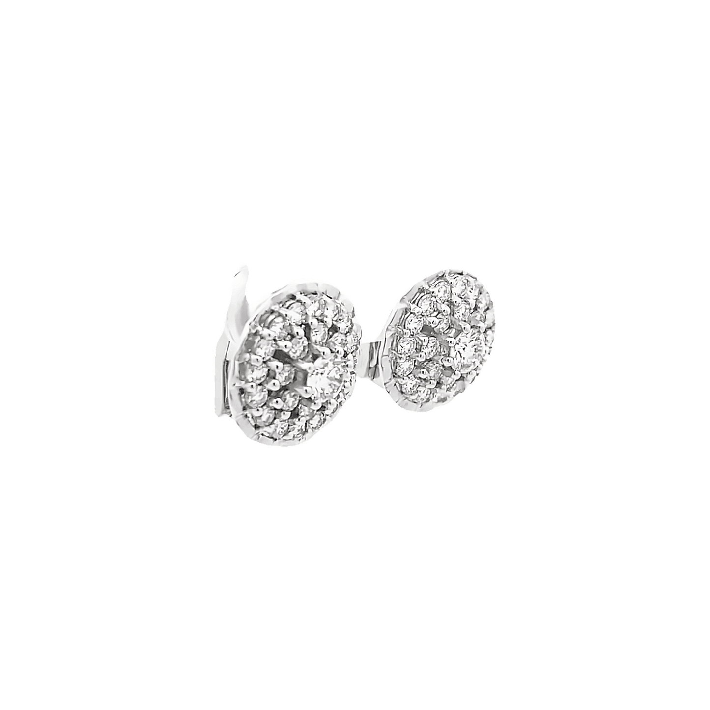 2.00ct cluster earrings