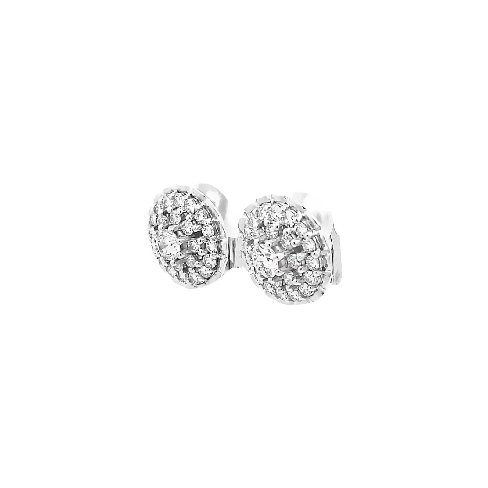 2.00ct cluster earrings