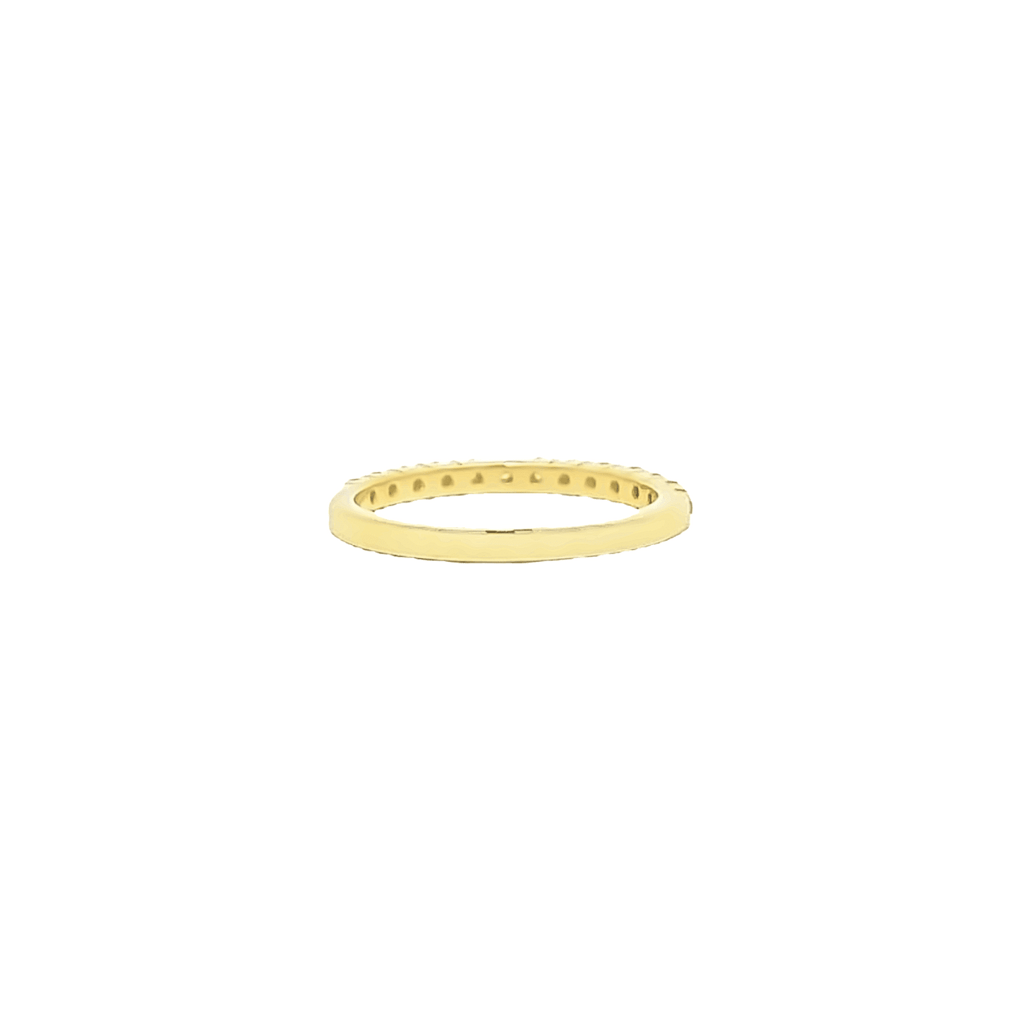 0.28ct H VS yellow gold eternity ring