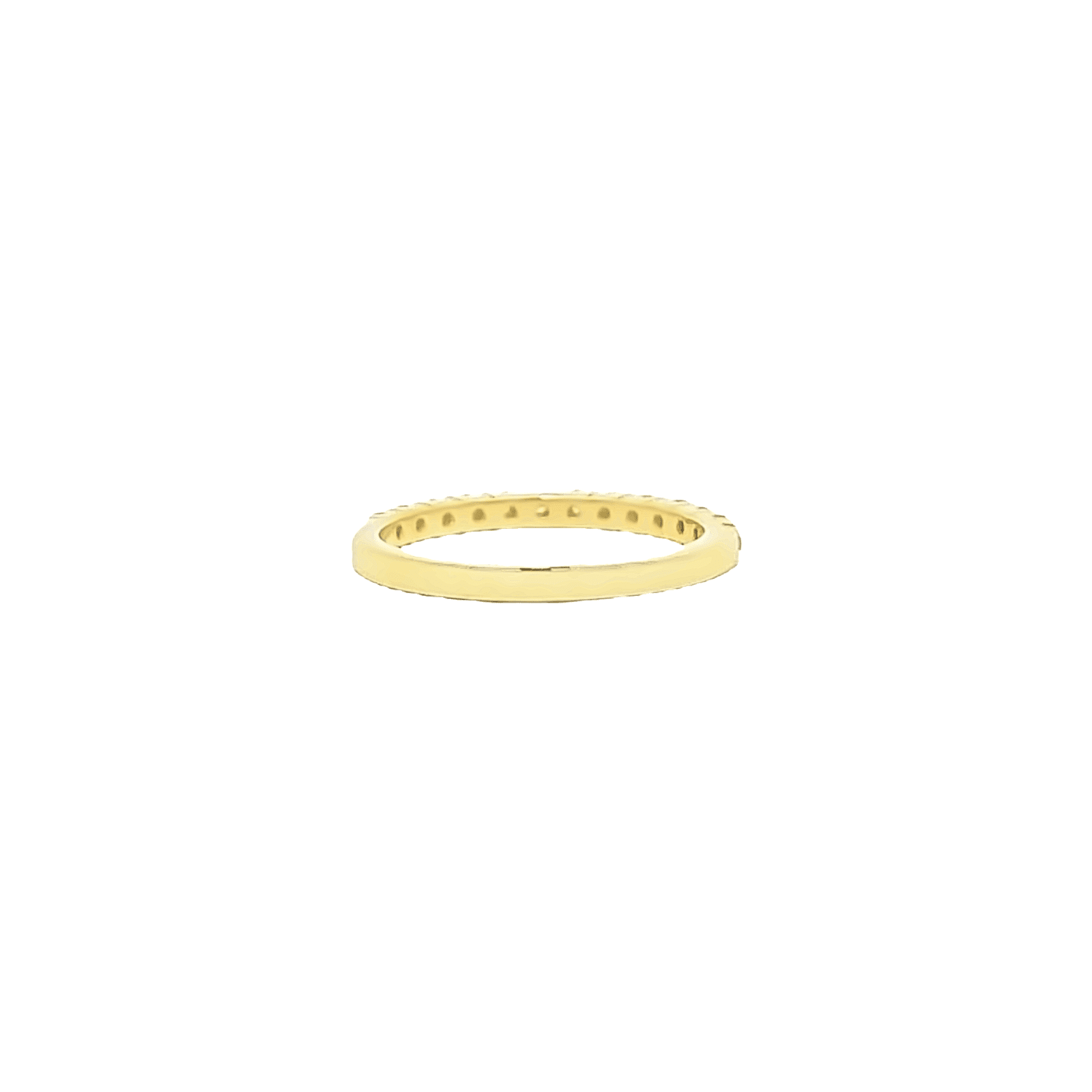 0.28ct H VS yellow gold eternity ring