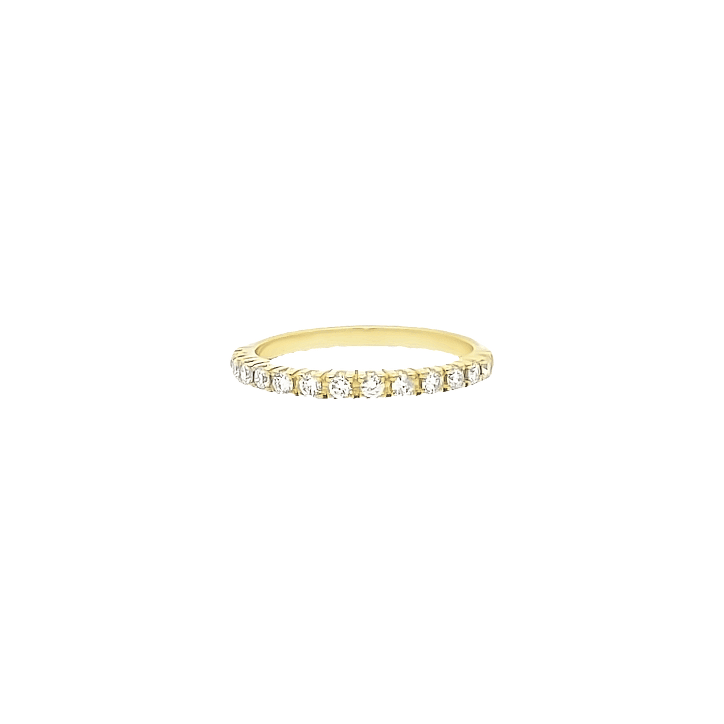 0.28ct H VS yellow gold eternity ring