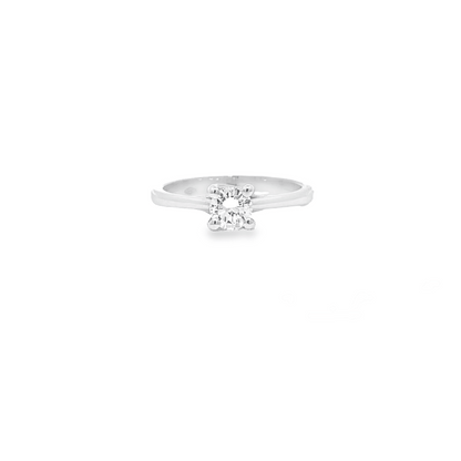 0.41ct F VS2 Diamond engagement ring