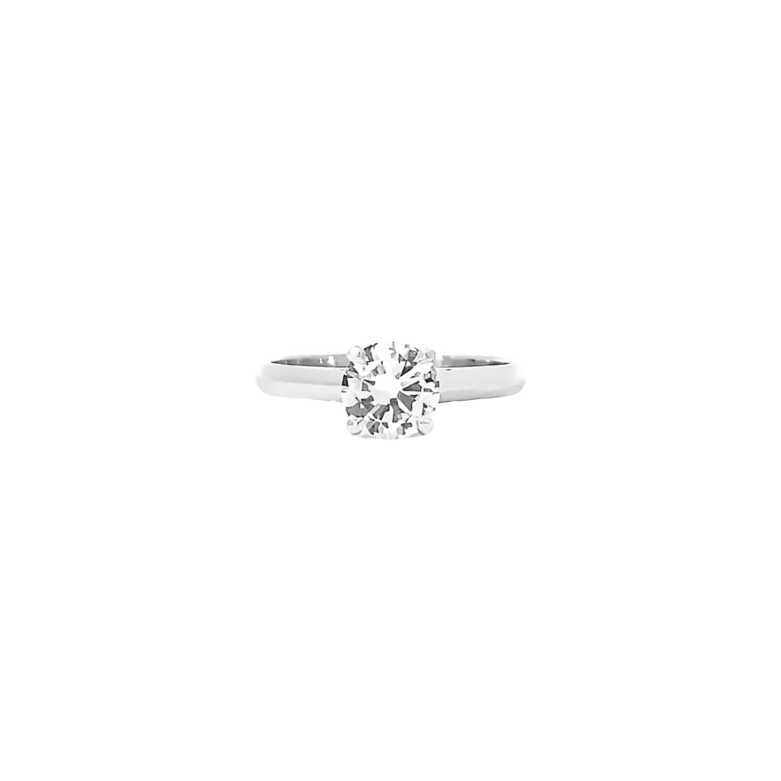 0.65ct F VS1 Round cut Solitaire