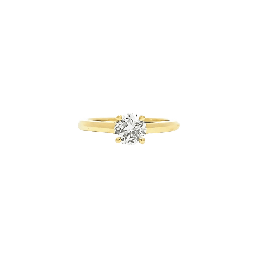 0.65ct H Si2 solitaire ring