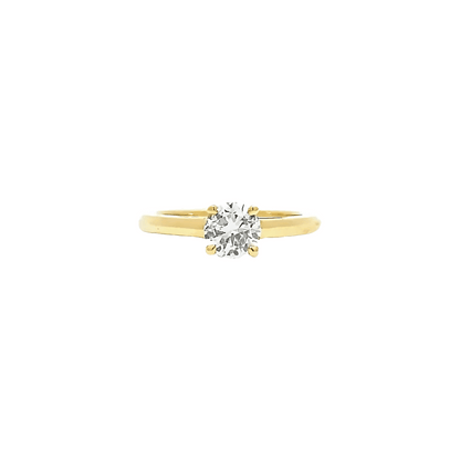 0.65ct H Si2 solitaire ring