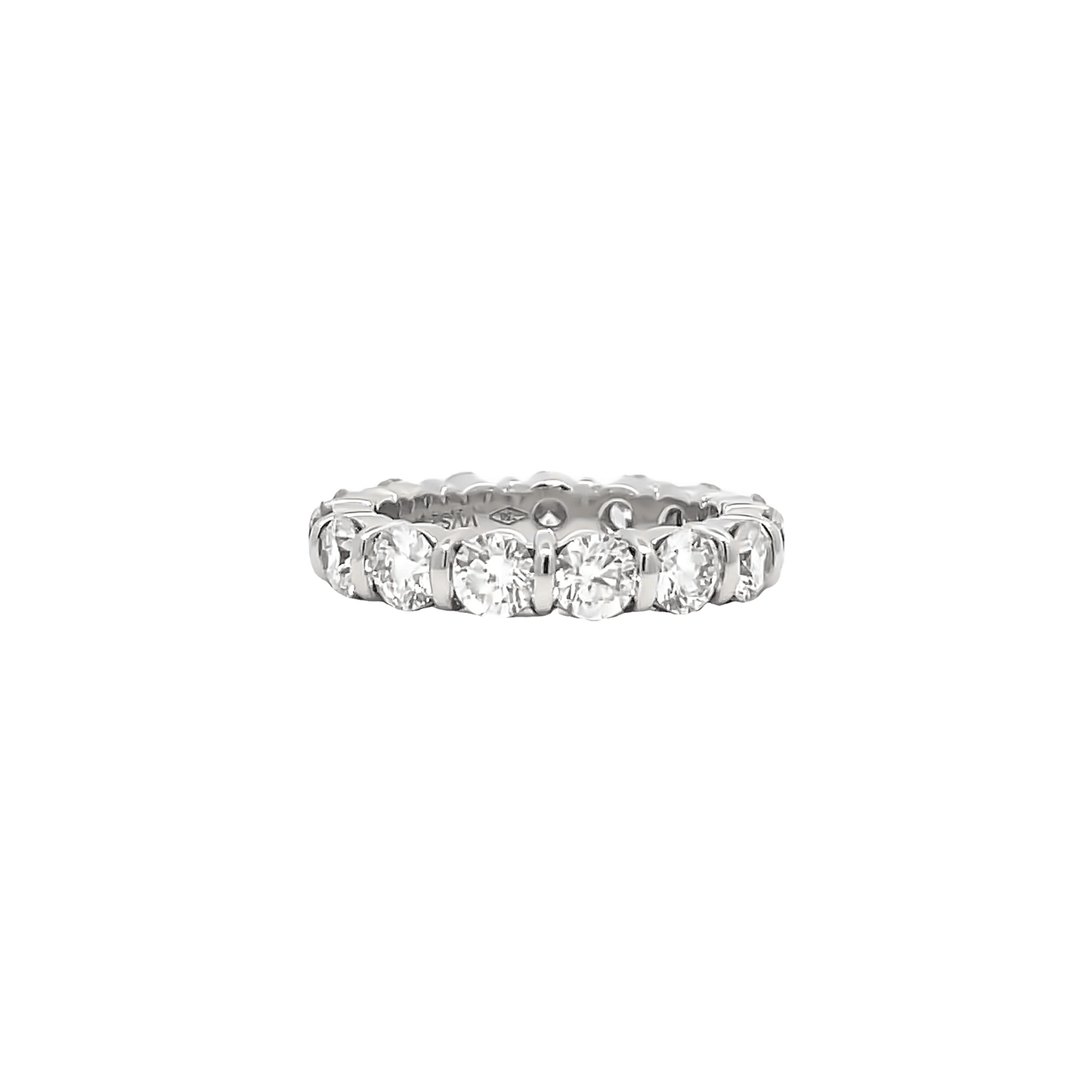 3.43ct F VVS Eternity Ring