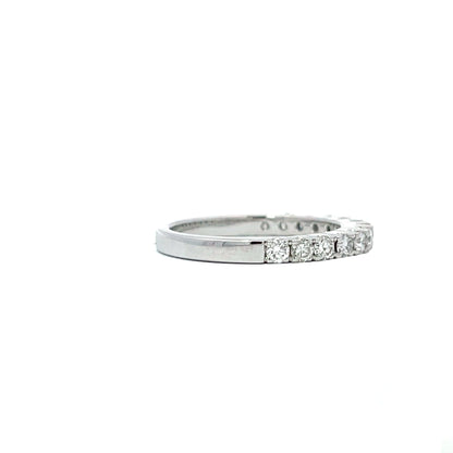 0.54ct halfway eternity ring