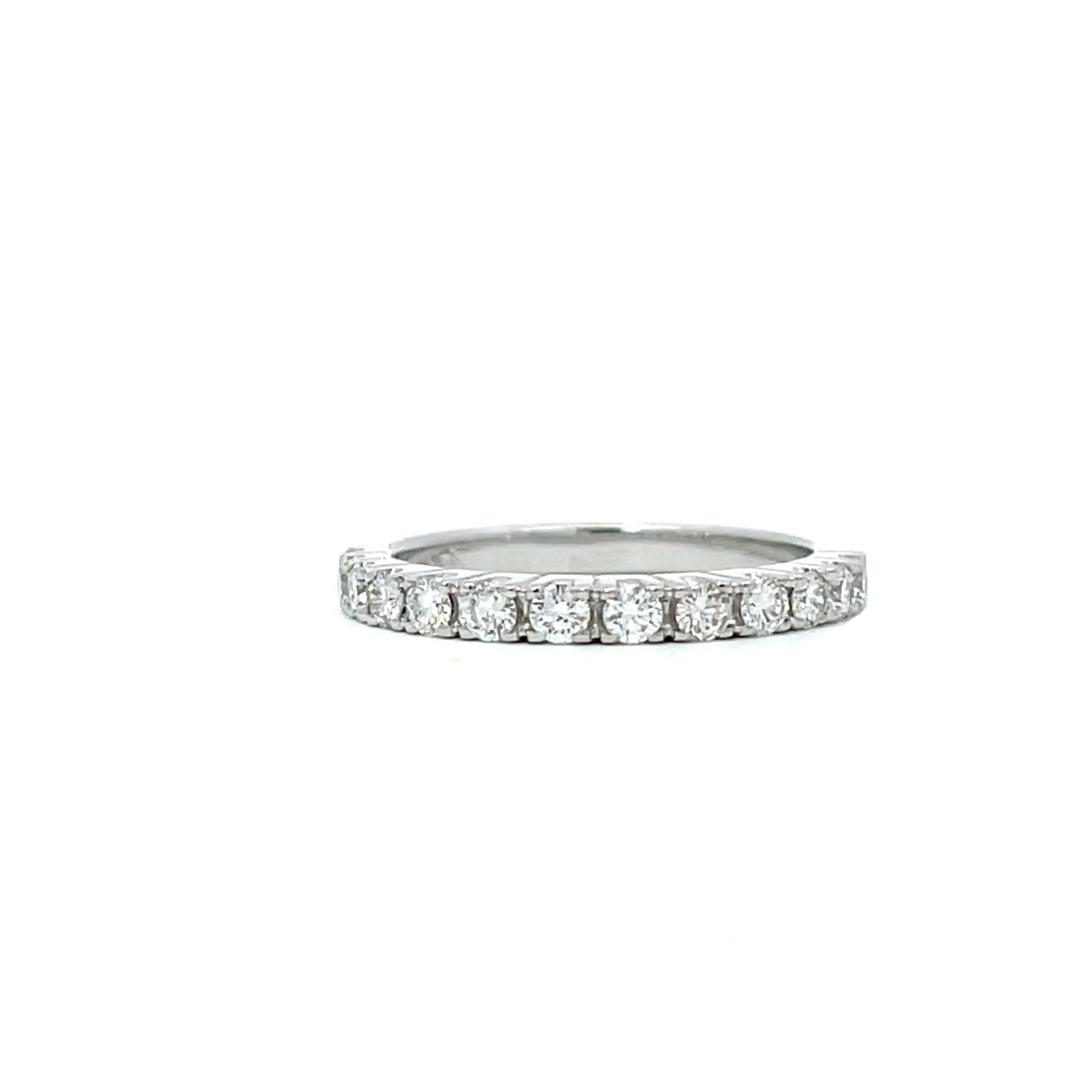 0.54ct halfway eternity ring