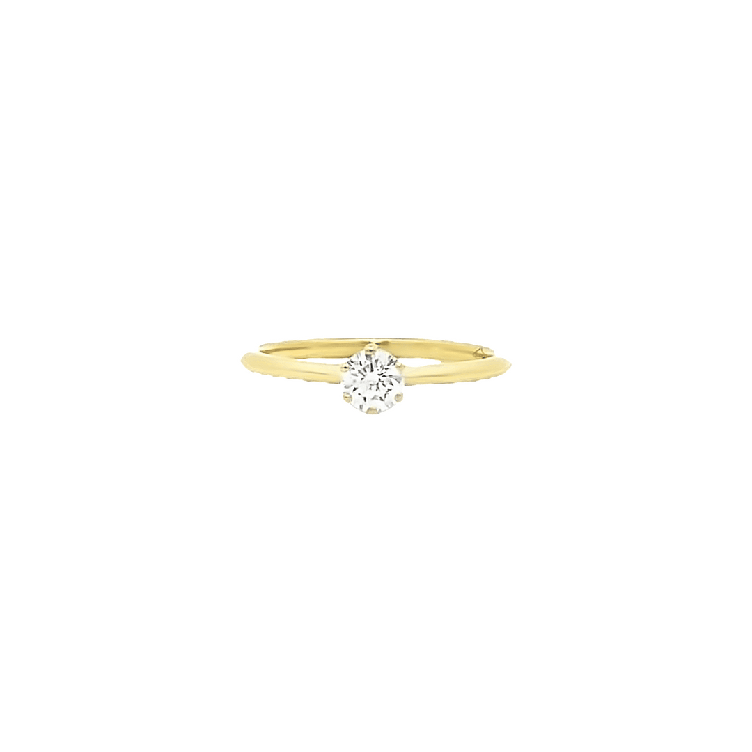 0.30ct F VVS diamond engagement ring