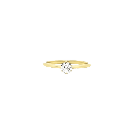 0.30ct F VVS diamond engagement ring