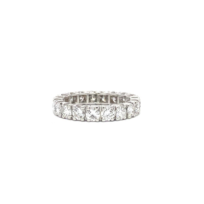 2.40ct H VS round cut eternity ring