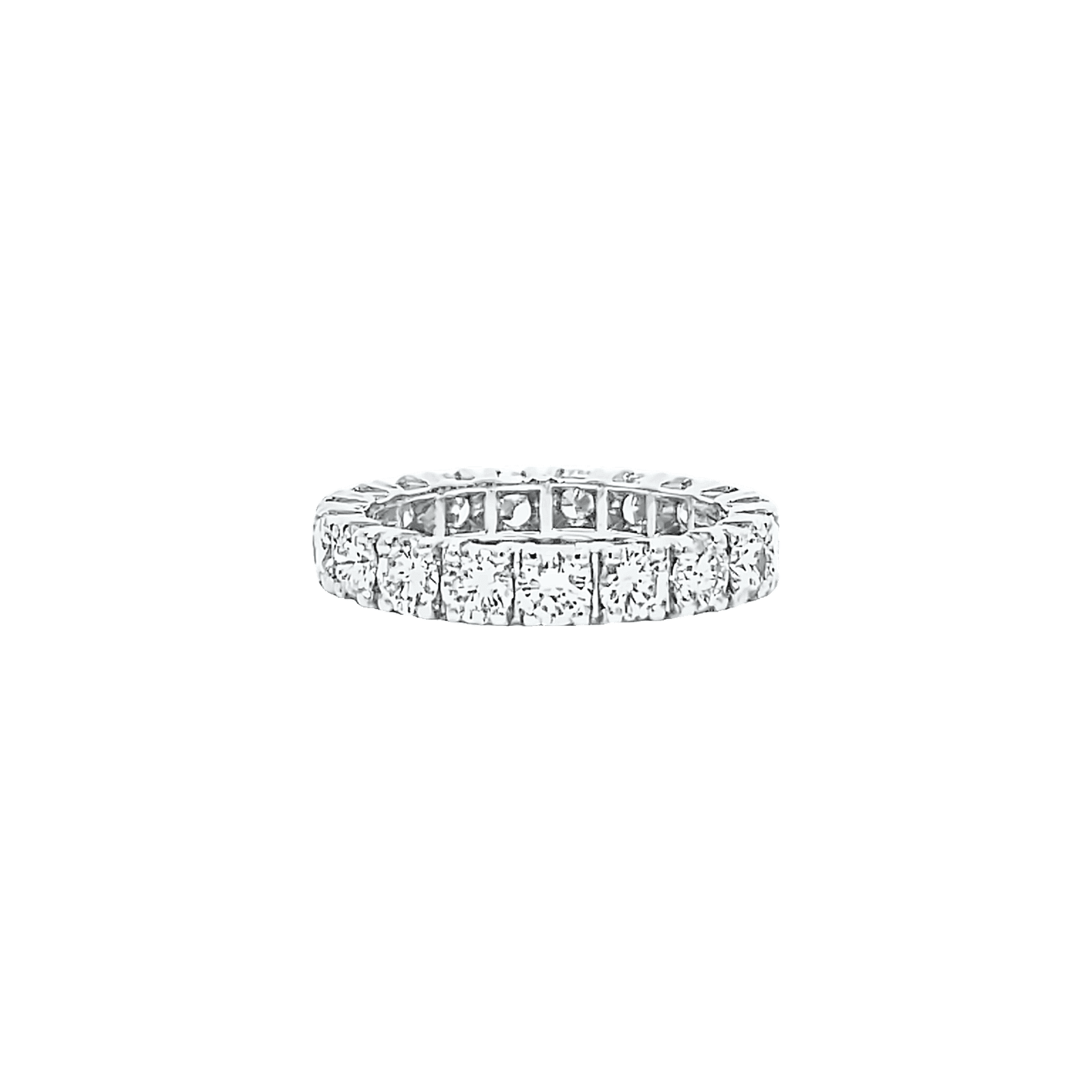 2.40ct H VS round cut eternity ring