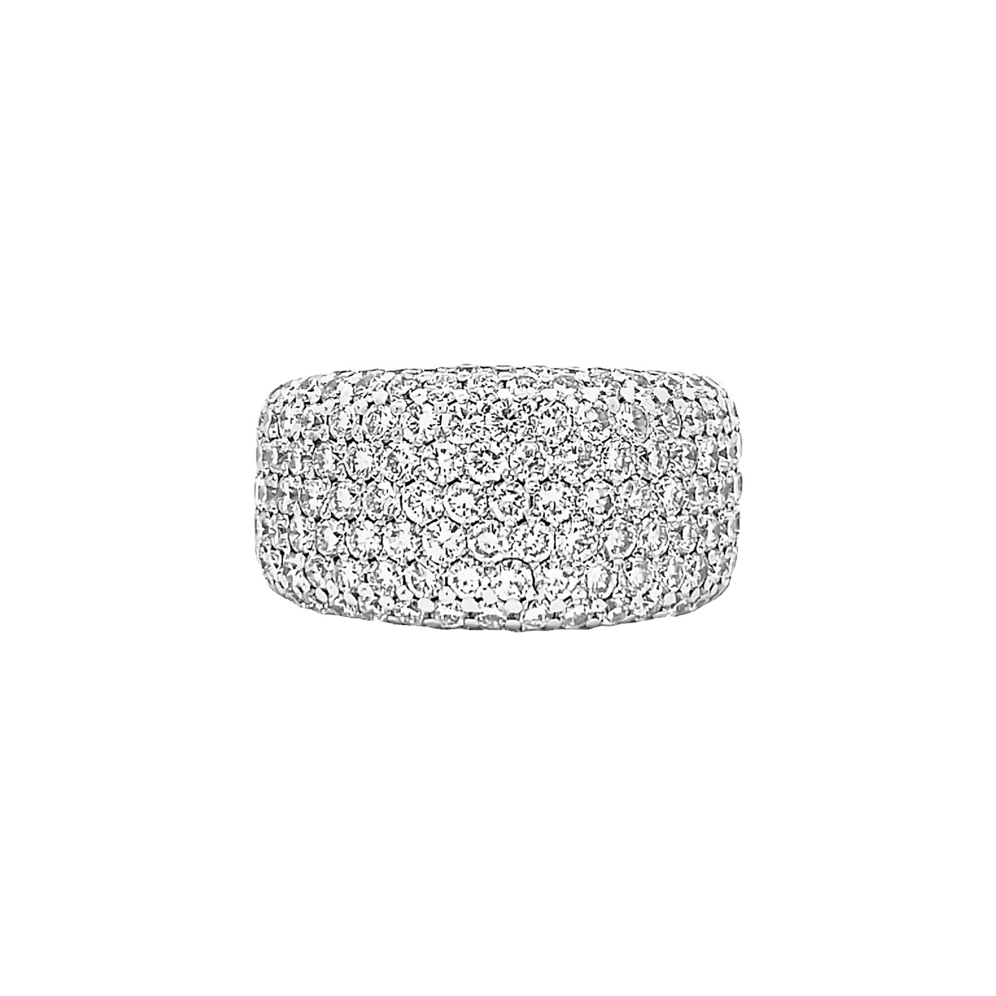 3.95ct F VS Diamond ring