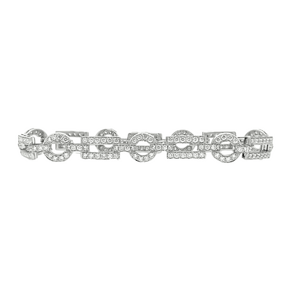 White gold 18K Diamond Bracelet 2.90 G VS