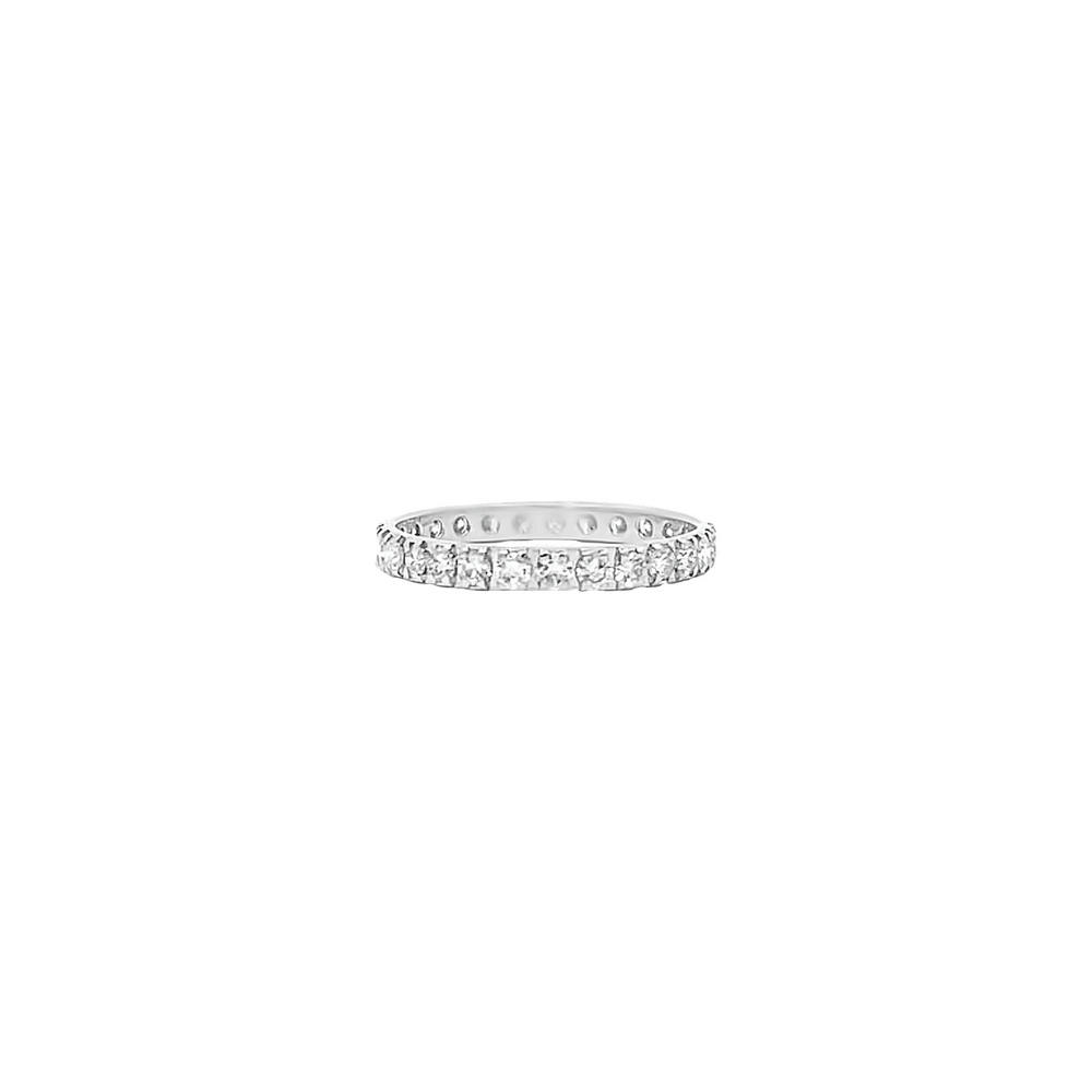 0.80ct white gold eternity ring
