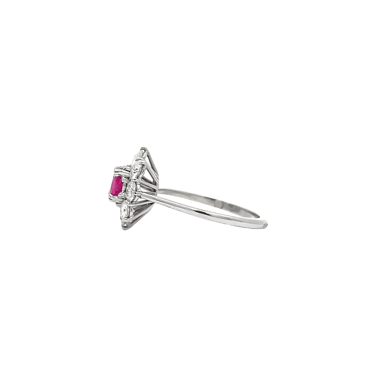 0.60ct Ruby engagement ring