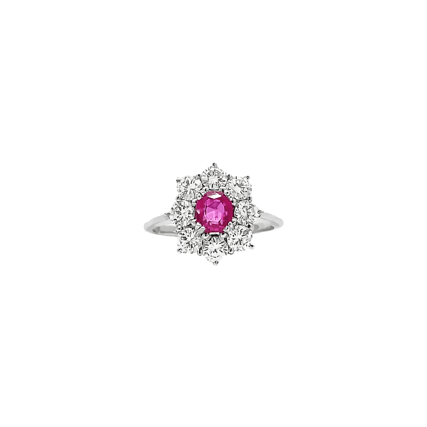 0.60ct Ruby engagement ring