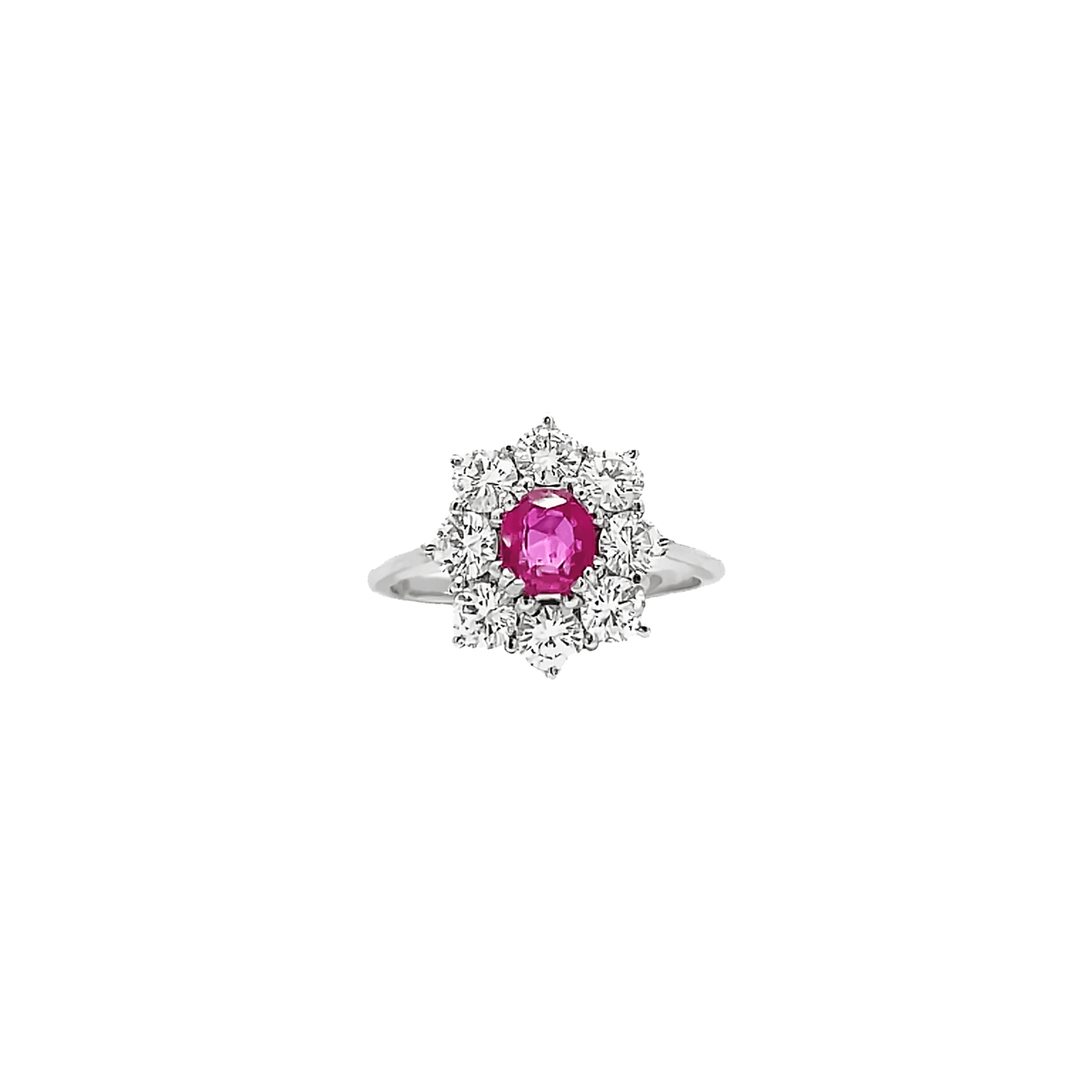 0.60ct Ruby engagement ring