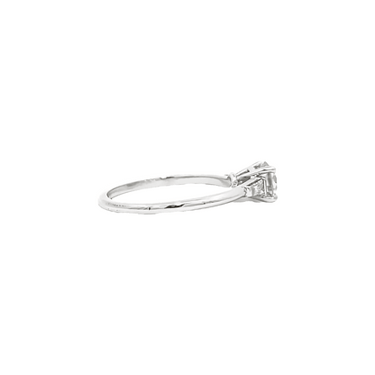 0.73ct H VS1 Trilogy Engagement ring