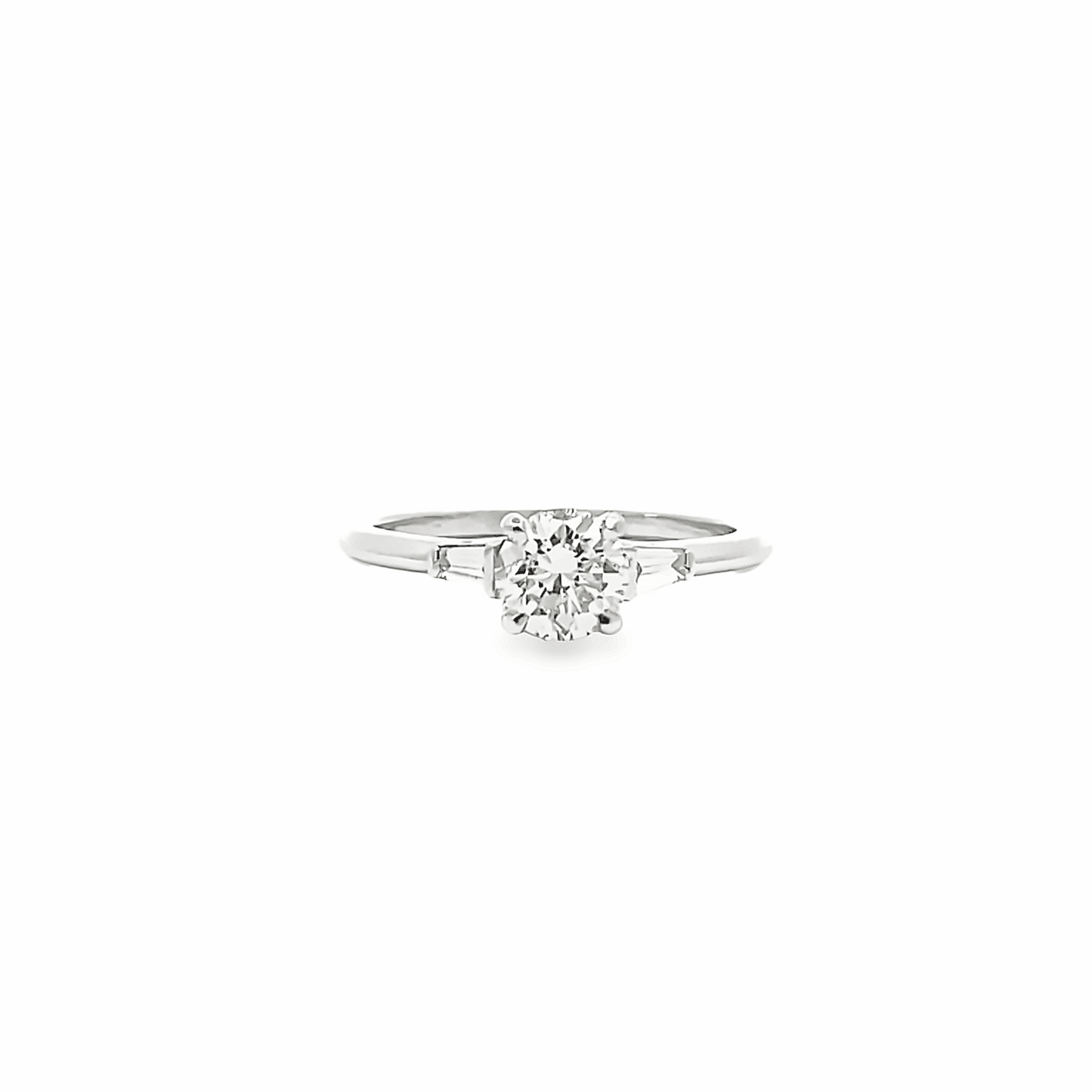 0.73ct H VS1 Trilogy Engagement ring