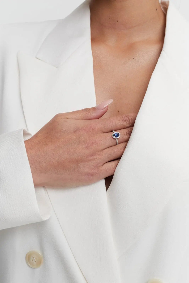 Blue Sapphire Ring