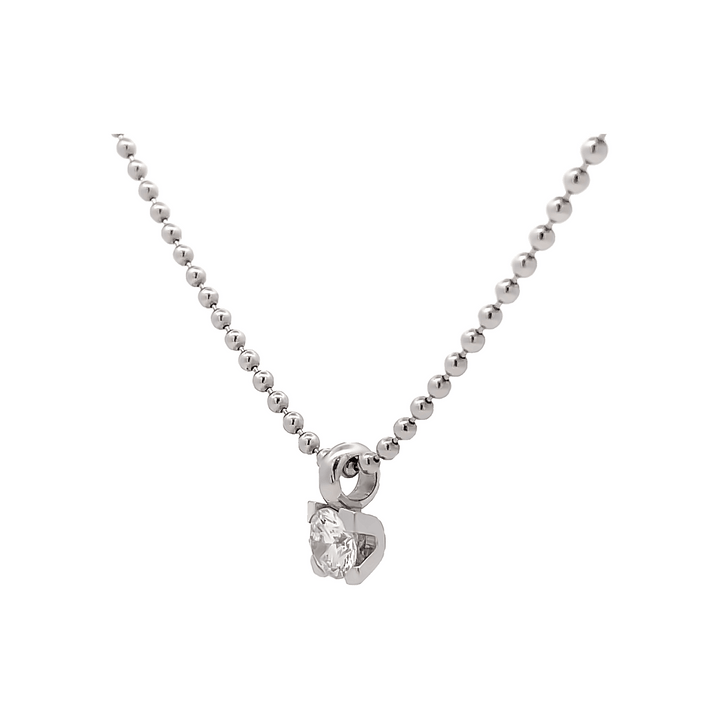 0.73ct F Si1 Diamond necklace